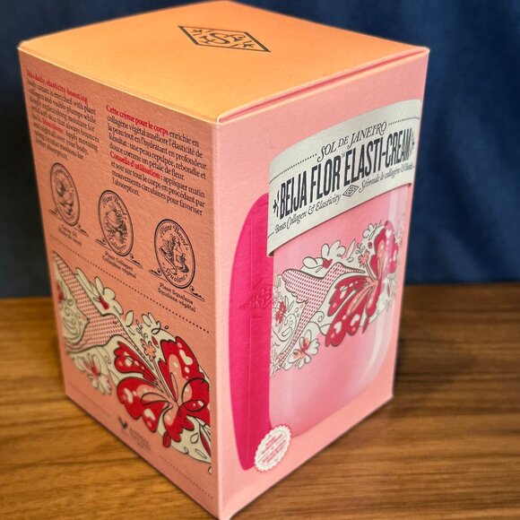 Sol De Janeiro Biggie Biggie Beija Flor Elasti-Cream 16.9 oz LIMITED EDITION - Picture 3 of 5